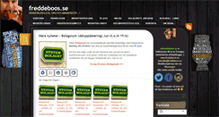 Desktop Screenshot of freddeboos.se