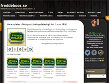 Tablet Screenshot of freddeboos.se